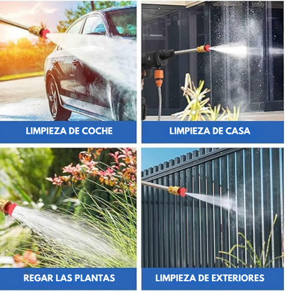 Pistola de Alta Presión Portátil de Doble Batería - AquaForce