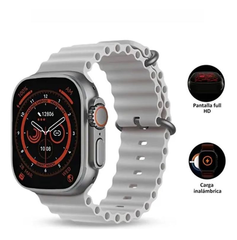 Pack Smartwatch Ultra + Auriculares AirBeat Pro + 2 Correas - Max Pack