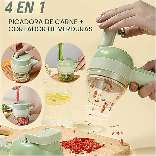 Cortador CortiMix + Licuadora Portátil BlendGo - Ultra Mix Pack