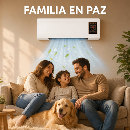 Mini aire acondicionado portátil 2 en 1