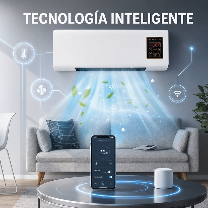 Mini aire acondicionado portátil 2 en 1