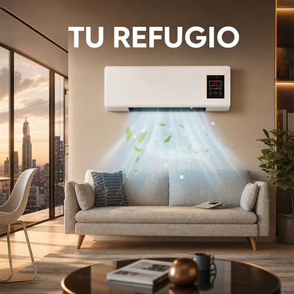Mini aire acondicionado portátil 2 en 1