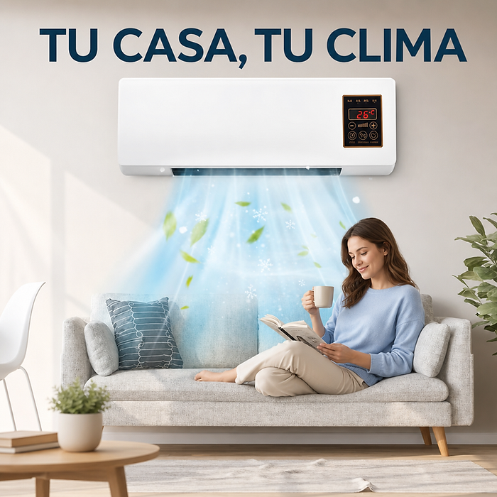 Mini aire acondicionado portátil 2 en 1