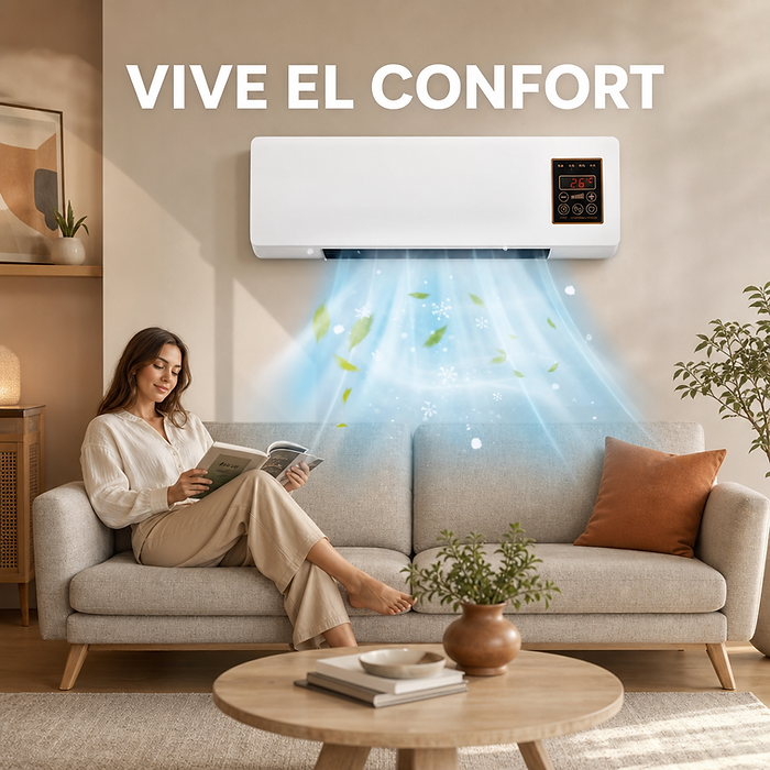 Mini aire acondicionado portátil 2 en 1
