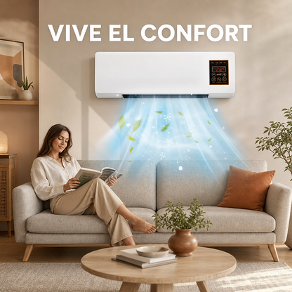 Mini aire acondicionado portátil 2 en 1