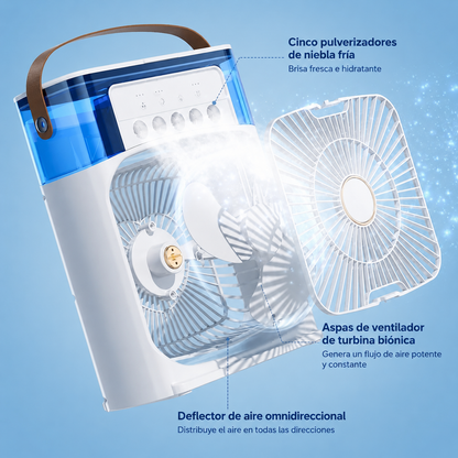Ventilador humidificador de nebulización - Aerolux ™