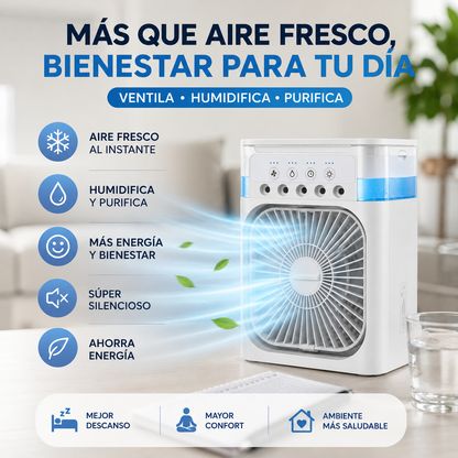 Ventilador humidificador de nebulización - Aerolux ™