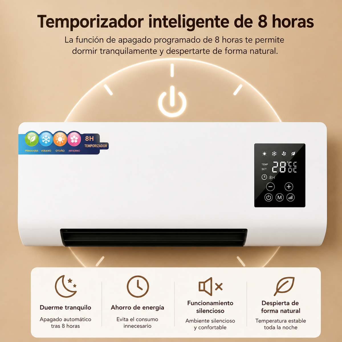 Mini aire acondicionado portátil 2 en 1 -  Aerolux™