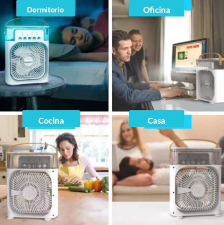 Ventilador humidificador de nebulización - Aerolux ™